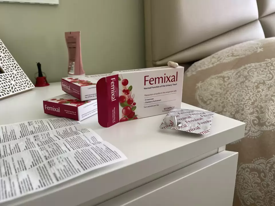 Capsule di Femixal dall'incontinenza